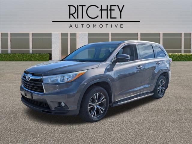 2016 Toyota Highlander XLE V6 2016 Toyota Highlander XLE V6