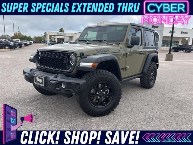 2026 Jeep Wrangler WRANGLER 2-DOOR WILLYS 2026 Jeep Wrangler WRANGLER 2-DOOR WILLYS