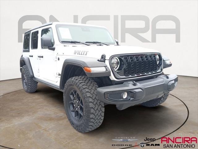 2024 Jeep Wrangler 4-Door Willys 4x4 2024 Jeep Wrangler 4-Door Willys 4x4