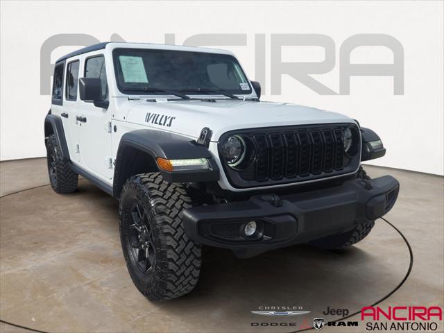 2024 Jeep Wrangler 4-Door Willys 4x4