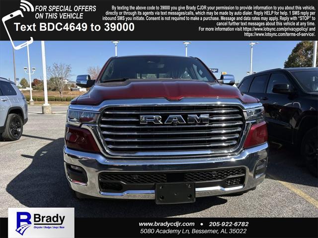 2025 RAM 1500 Laramie Crew Cab 4x4 57 Box 2025 RAM 1500 Laramie Crew Cab 4x4 57 Box