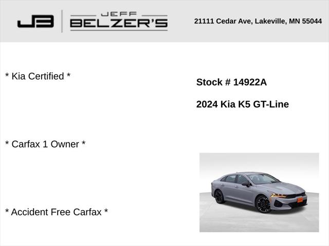 2024 Kia K5 GT-Line 2024 Kia K5 GT-Line