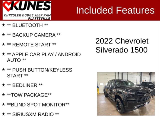 2022 Chevrolet Silverado 1500 LTD 4WD Crew Cab Short Bed RST 2022 Chevrolet Silverado 1500 LTD 4WD Crew Cab Short Bed RST