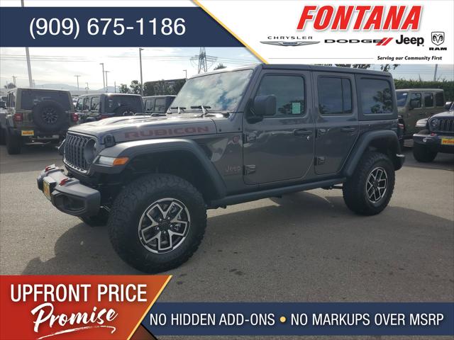 2025 Jeep Wrangler WRANGLER 4-DOOR RUBICON 2025 Jeep Wrangler WRANGLER 4-DOOR RUBICON