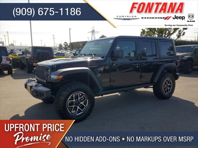 2025 Jeep Wrangler WRANGLER 4-DOOR RUBICON 2025 Jeep Wrangler WRANGLER 4-DOOR RUBICON