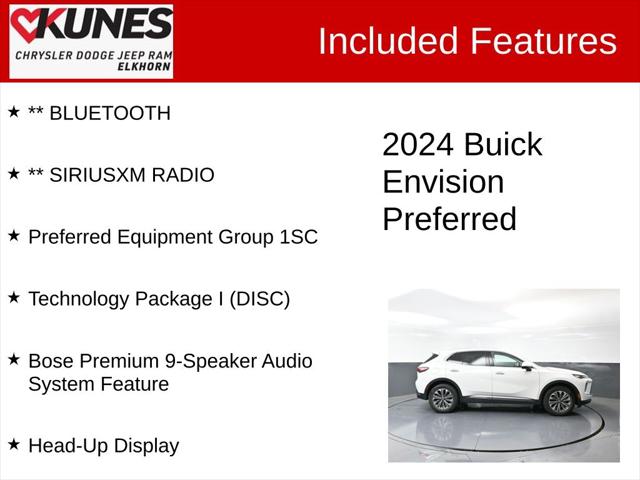 2024 Buick Envision Preferred AWD 2024 Buick Envision Preferred AWD