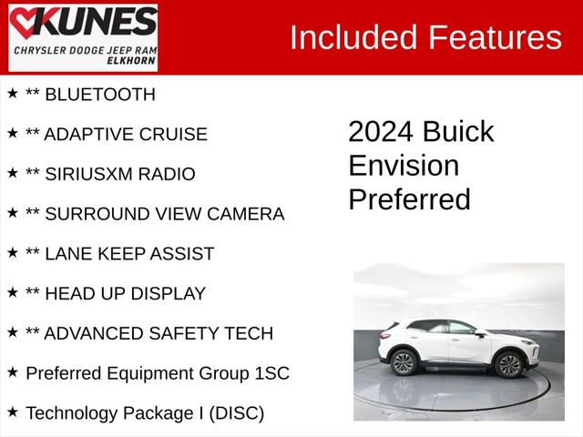 2024 Buick Envision Preferred AWD 2024 Buick Envision Preferred AWD