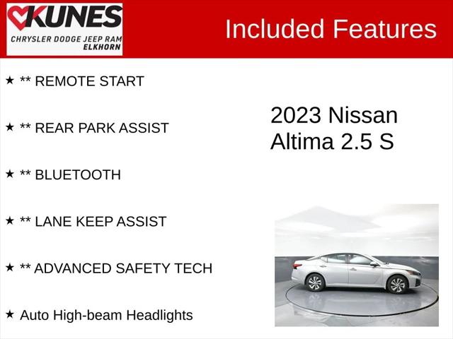 2023 Nissan Altima S FWD 2023 Nissan Altima S FWD
