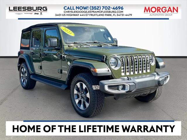 2021 Jeep Wrangler Unlimited Sahara 4x4 2021 Jeep Wrangler Unlimited Sahara 4x4