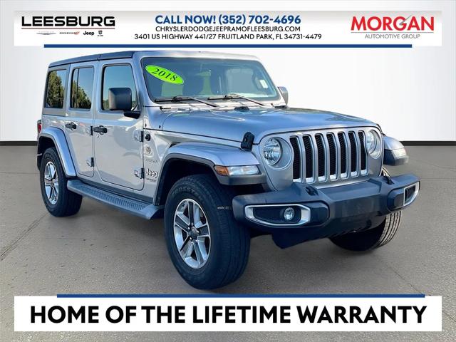 2018 Jeep Wrangler Unlimited Sahara 4x4 2018 Jeep Wrangler Unlimited Sahara 4x4