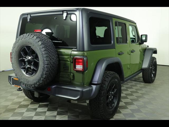 2024 Jeep Wrangler 4-Door Willys 4x4 2024 Jeep Wrangler 4-Door Willys 4x4