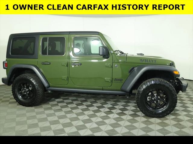 2024 Jeep Wrangler 4-Door Willys 4x4 2024 Jeep Wrangler 4-Door Willys 4x4