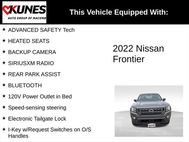 2022 Nissan Frontier Crew Cab SV 4x4 2022 Nissan Frontier Crew Cab SV 4x4
