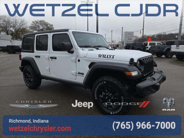 2023 Jeep Wrangler 4-Door Willys 4x4 2023 Jeep Wrangler 4-Door Willys 4x4