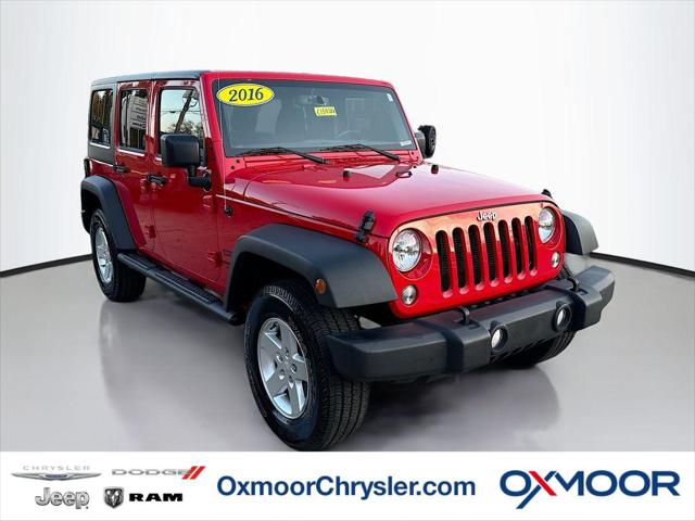 2016 Jeep Wrangler Unlimited Sport 2016 Jeep Wrangler Unlimited Sport
