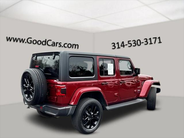 2021 Jeep Wrangler 4xe Unlimited Sahara 4x4 2021 Jeep Wrangler 4xe Unlimited Sahara 4x4