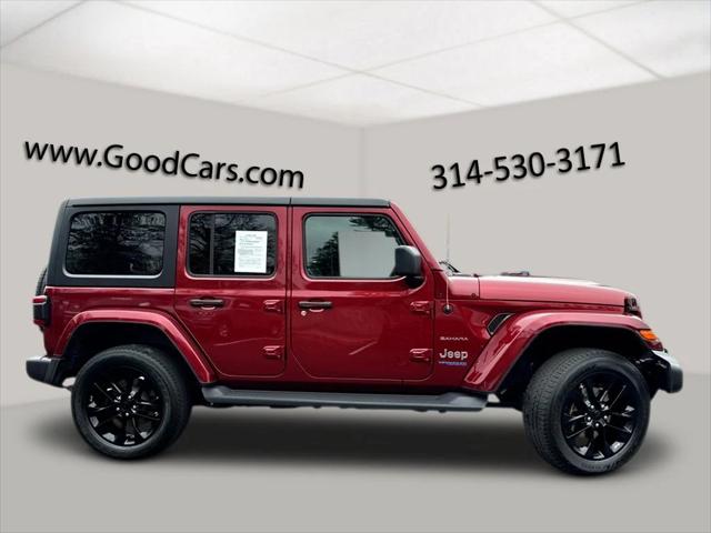 2021 Jeep Wrangler 4xe Unlimited Sahara 4x4 2021 Jeep Wrangler 4xe Unlimited Sahara 4x4