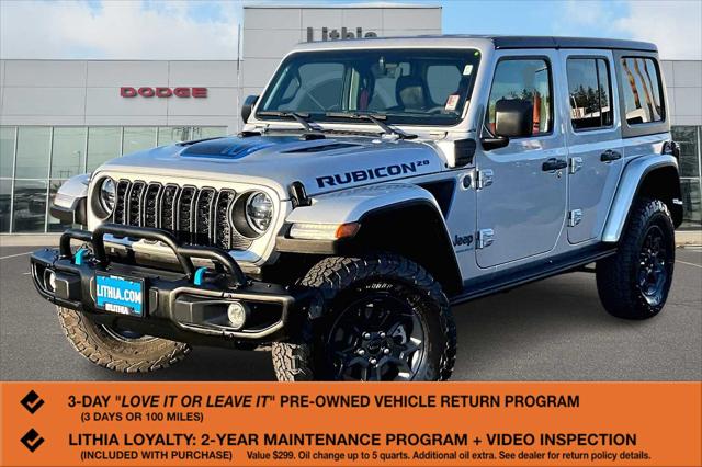 2023 Jeep Wrangler 4xe Rubicon 20th Anniversary 4x4
