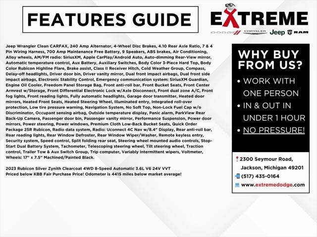 2023 Jeep Wrangler 4-Door Rubicon 2023 Jeep Wrangler 4-Door Rubicon