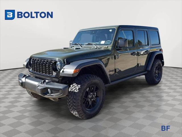 2024 Jeep Wrangler 4-Door Willys 4x4 2024 Jeep Wrangler 4-Door Willys 4x4