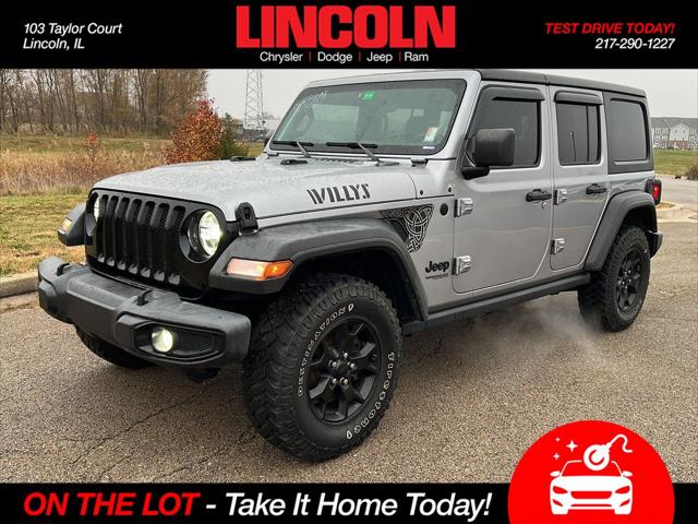 2021 Jeep Wrangler Unlimited Willys 4x4 2021 Jeep Wrangler Unlimited Willys 4x4