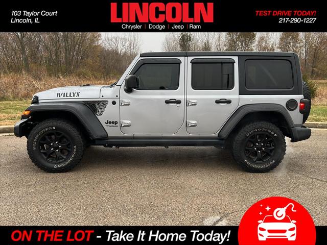 2021 Jeep Wrangler Unlimited Willys 4x4 2021 Jeep Wrangler Unlimited Willys 4x4