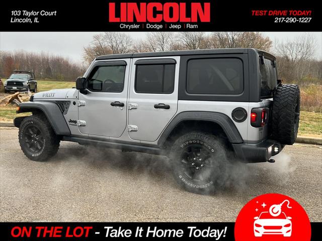 2021 Jeep Wrangler Unlimited Willys 4x4 2021 Jeep Wrangler Unlimited Willys 4x4