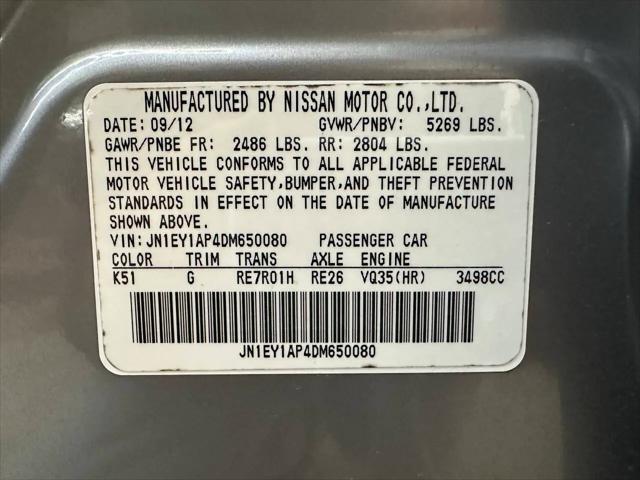 2013 INFINITI M35h M35H
