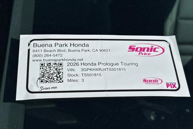 2026 Honda Prologue Touring