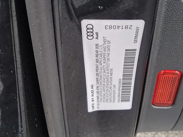 2023 Audi A4 Premium Plus 40 TFSI quattro S tronic