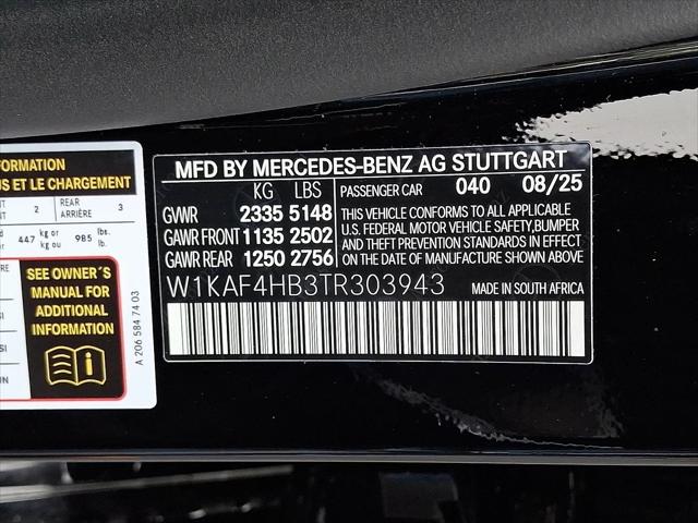 2026 Mercedes-Benz C-CLASS C 300 C 300