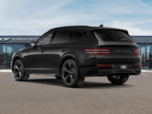 2026 Genesis GV80 3.5T Prestige Black AWD
