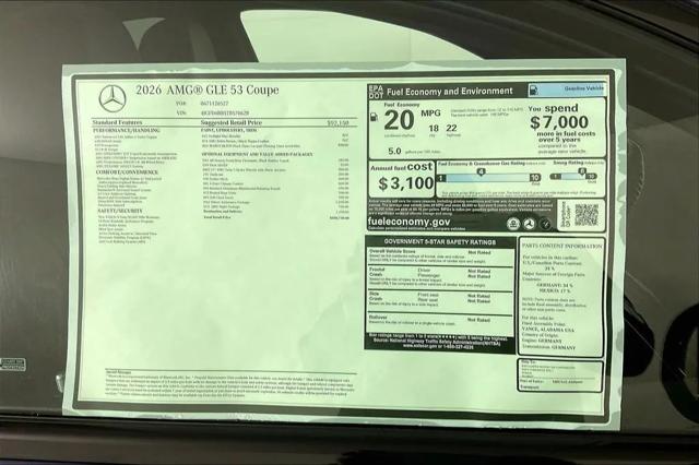 2026 Mercedes-Benz AMG GLE 53 4MATIC+