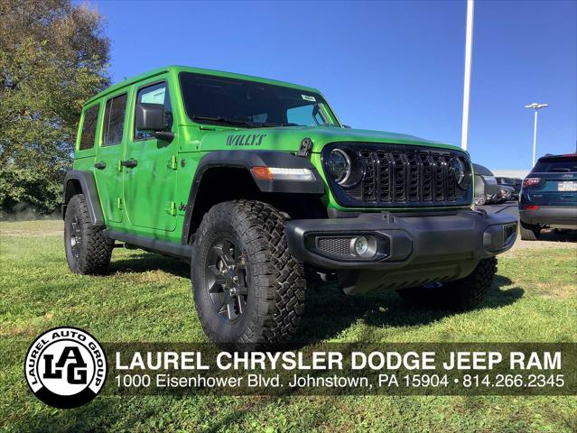 2026 Jeep Wrangler 4-Door Willys 4x4 for sale in Johnstown, PA
