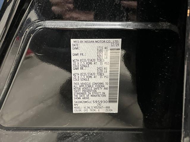 2020 Nissan Pathfinder Platinum 4WD