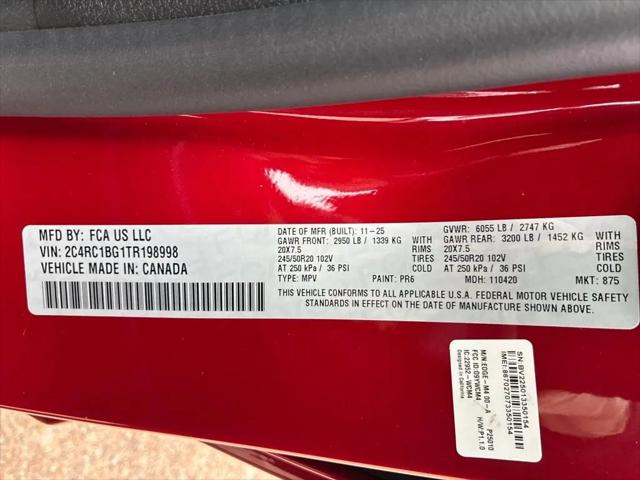 2026 Chrysler Pacifica Select