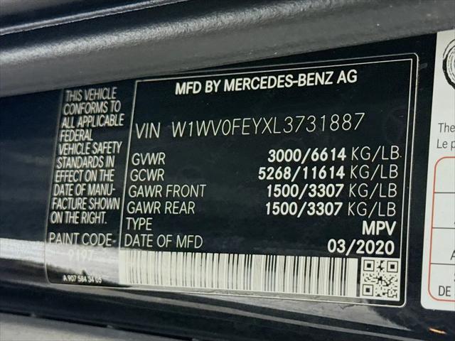 2020 Mercedes-Benz Metris Standard