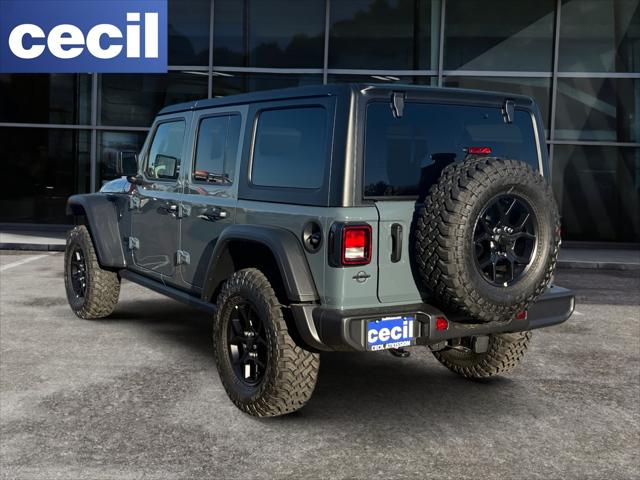 2026 Jeep Wrangler WRANGLER 4-DOOR WILLYS 2026 Jeep Wrangler WRANGLER 4-DOOR WILLYS