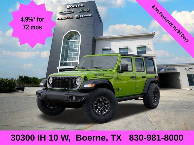 2026 Jeep Wrangler 4-Door Willys 4x4 for sale in Boerne, TX