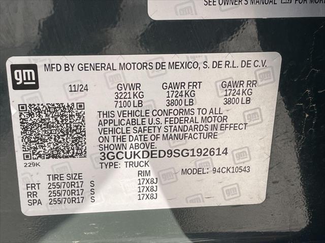 2025 Chevrolet Silverado 1500 4WD Crew Cab Standard Bed LT