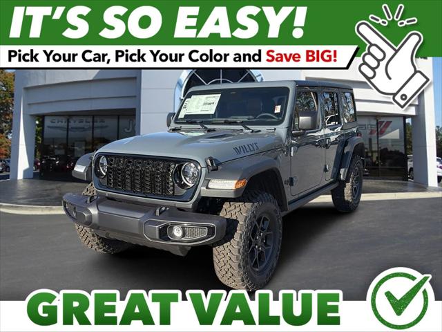 2026 Jeep Wrangler WRANGLER 4-DOOR WILLYS 2026 Jeep Wrangler WRANGLER 4-DOOR WILLYS