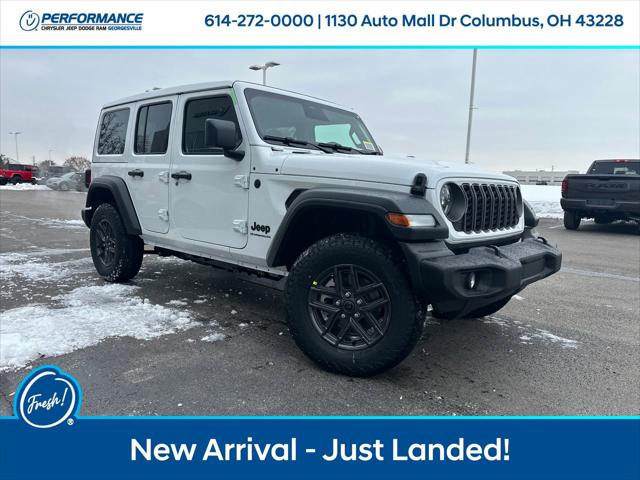 2026 Jeep Wrangler WRANGLER 4-DOOR SPORT S 2026 Jeep Wrangler WRANGLER 4-DOOR SPORT S