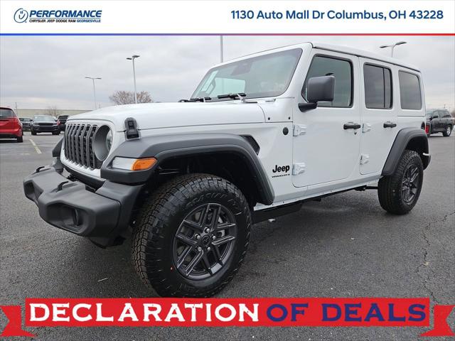 2026 Jeep Wrangler WRANGLER 4-DOOR SPORT S 2026 Jeep Wrangler WRANGLER 4-DOOR SPORT S