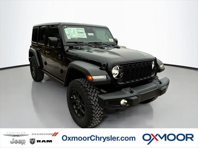 2026 Jeep Wrangler WRANGLER 4-DOOR WILLYS 2026 Jeep Wrangler WRANGLER 4-DOOR WILLYS