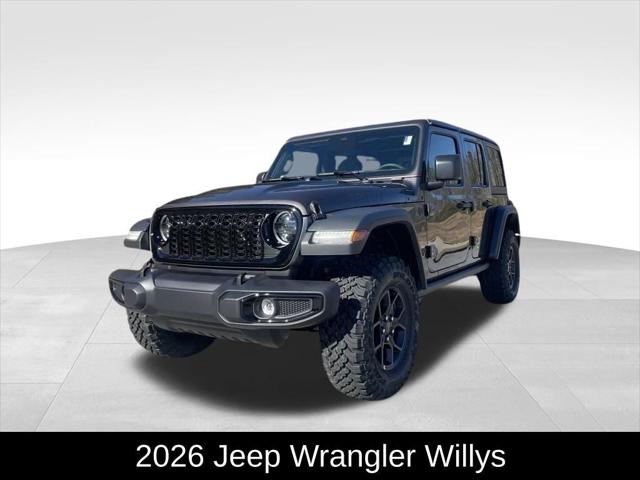2026 Jeep Wrangler WRANGLER 4-DOOR WILLYS 2026 Jeep Wrangler WRANGLER 4-DOOR WILLYS