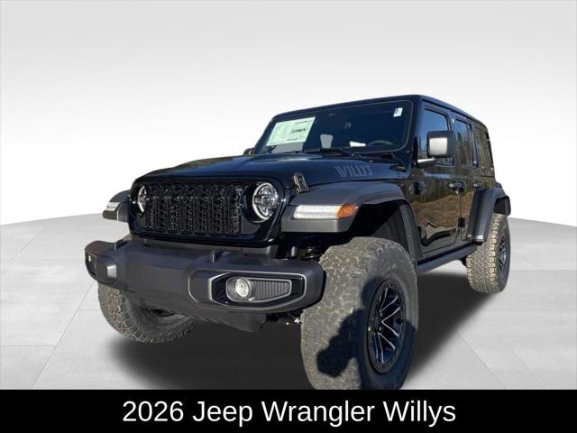 2026 Jeep Wrangler WRANGLER 4-DOOR WILLYS 2026 Jeep Wrangler WRANGLER 4-DOOR WILLYS