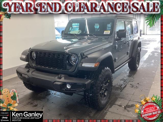 2026 Jeep Wrangler WRANGLER 4-DOOR WILLYS