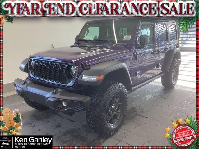 2026 Jeep Wrangler WRANGLER 4-DOOR WILLYS