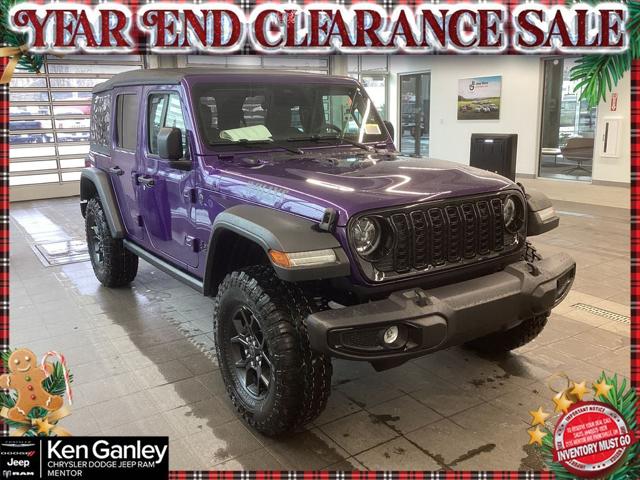 2026 Jeep Wrangler WRANGLER 4-DOOR WILLYS