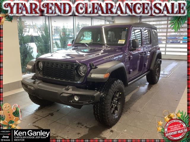 2026 Jeep Wrangler WRANGLER 4-DOOR WILLYS